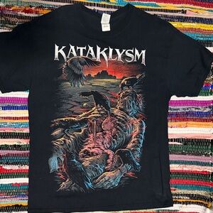 Kataklysm - “Where the Enemy Sleeps” Gildan Black T-Shirt